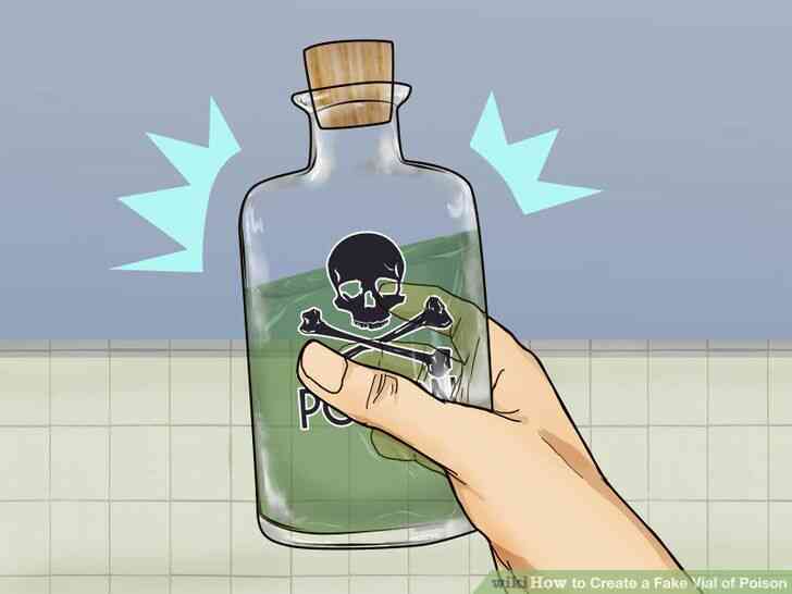 Image intitulée Créer un Faux Fiole de Poison Étape 5